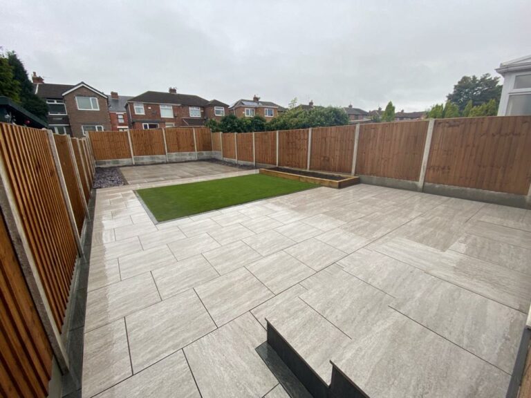 Porcelain and Artificial grass | Home Gardens | Pro Gardens