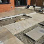 During of rear garden